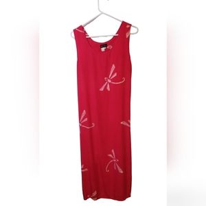 The Blue Hand Vintage Rayon Dress